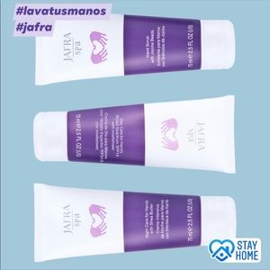 Cremas, exfoliante para manos.